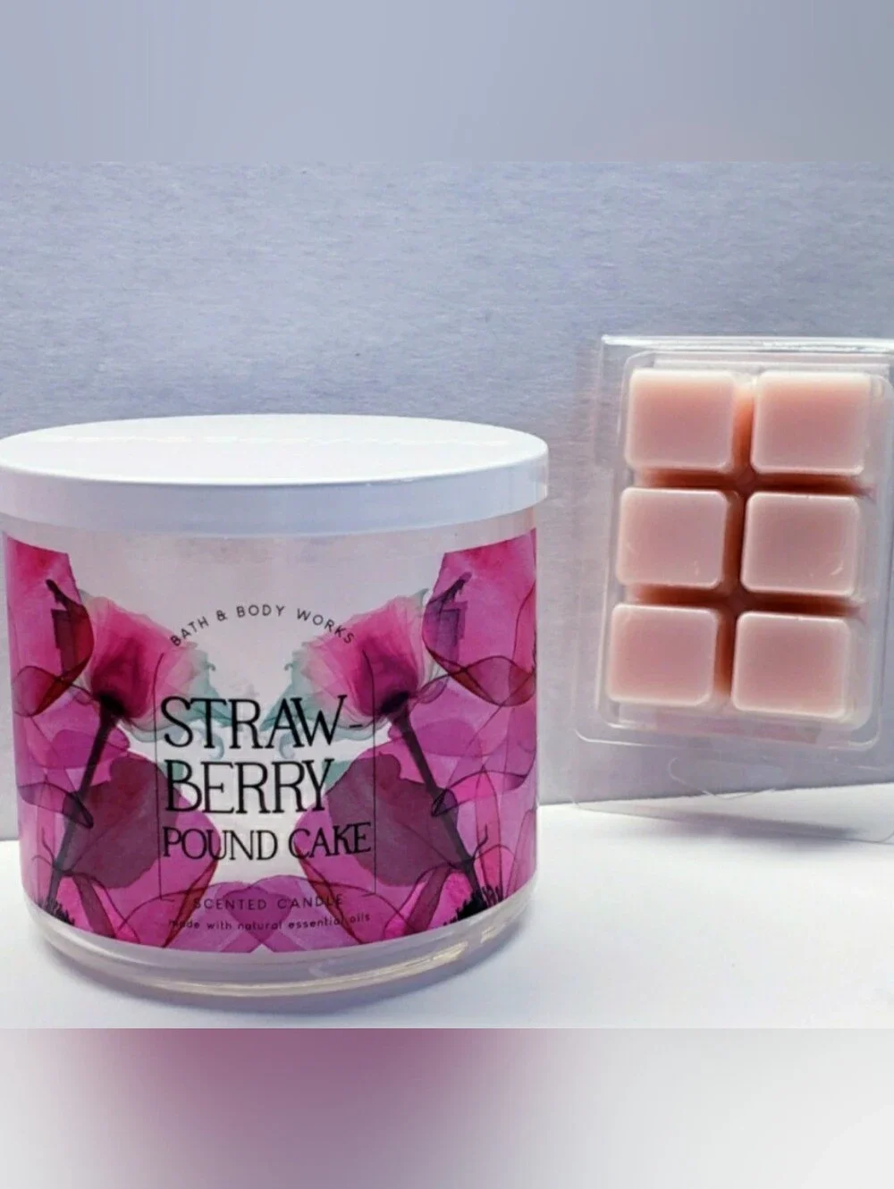 STRAWBERRY POUND CAKE -Bath & Body Works Candle Wax Melts- $8 per pack